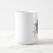 Gepersonaliseerde koffie Mok met naam & alfabet G (Center)