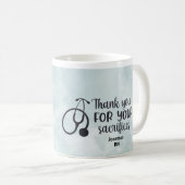 Gepersonaliseerde koffie-Mok voor mannelijke verpl Koffiemok (Voorkant rechts)