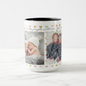 Gepersonaliseerde koffiebeker voor grootouders mok (Midden)