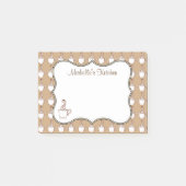 Gepersonaliseerde koffiepost Het merkt op Post-it® Notes (Voorkant)