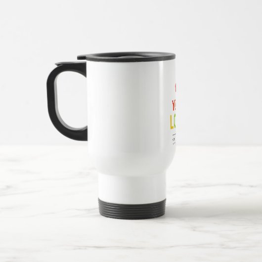 Gepersonaliseerde koffietumbler | Uw zakelijke Log Reisbeker (Links)