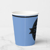 Gepersonaliseerde koffiewinkel logo Papierkop Papieren Bekers (Rechts)