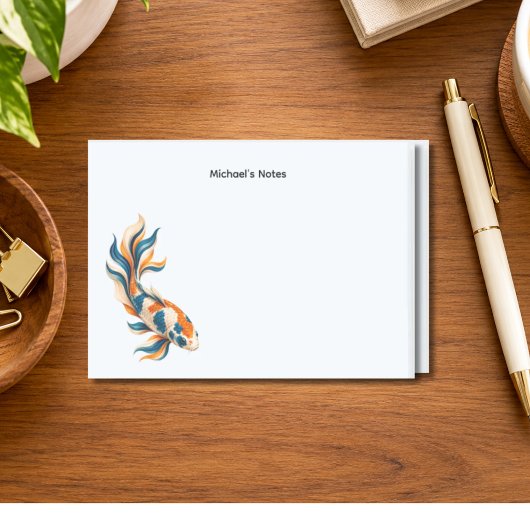 Gepersonaliseerde Koi Vis Post-it® Notes