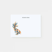 Gepersonaliseerde Koi Vis Post-it® Notes (Voorkant)
