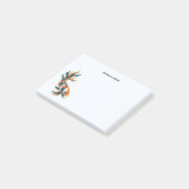Gepersonaliseerde Koi Vis Post-it® Notes (Schuin)