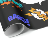 Gepersonaliseerde komische verjaardag cadeaupapier (Rol Hoek)