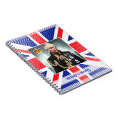 Gepersonaliseerde koning Charles III Notitieboek (Rechterzijde)