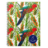Gepersonaliseerde koning Parrot Notitieboek (Voorkant)
