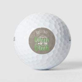 Gepersonaliseerde koningin van de Groenen Golfballen
