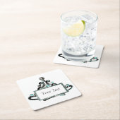 Gepersonaliseerde Koninklijke Tiara Kartonnen Onderzetters (Insitu)