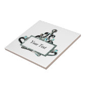 Gepersonaliseerde Koninklijke Tiara Tegeltje (Zijkant)