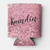 Gepersonaliseerde Koozie Can Holder Roos Gouden Gl (Voorkant)