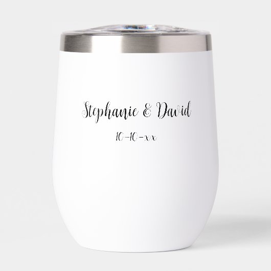 Gepersonaliseerde koppels Hart Foto Tekst Trouwen (Voorkant)