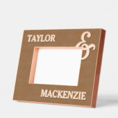 Gepersonaliseerde koppels namen en Ampersand Gegraveerde Lijstjes (Links)