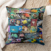 Gepersonaliseerde koraalrif Marine Life Vis & Dier Kussen (Deken)