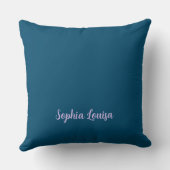 Gepersonaliseerde koraalrif Marine Life Vis & Dier Kussen (Achterkant)