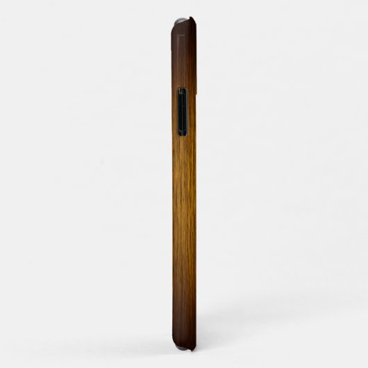 Gepersonaliseerde korrelige tabak Sunburst Wood Case-Mate iPhone Case (Achterkant/rechts)