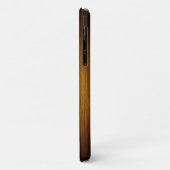 Gepersonaliseerde korrelige tabak Sunburst Wood Case-Mate iPhone Case (Achterkant/links)