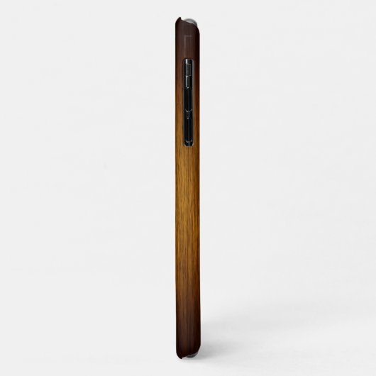 Gepersonaliseerde korrelige tabak Sunburst Wood Case-Mate iPhone Case (Achterkant/links)