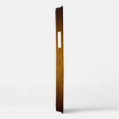 Gepersonaliseerde korrelige tabak Sunburst Wood Case-Mate iPhone Case (Achterkant / Rechts)