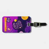 Gepersonaliseerde kosmische offerte Bagagelabel (Voorkant horizontaal)