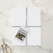 gepersonaliseerde krant | Beste grootouder cadeau Cadeaulabel (Met Touw)