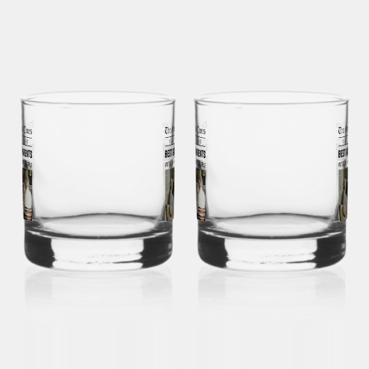 gepersonaliseerde krant | Beste grootouders cadeau Whisky Glas (Links)