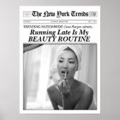 Gepersonaliseerde krant Trendy Print Beter Laat (Voorkant)