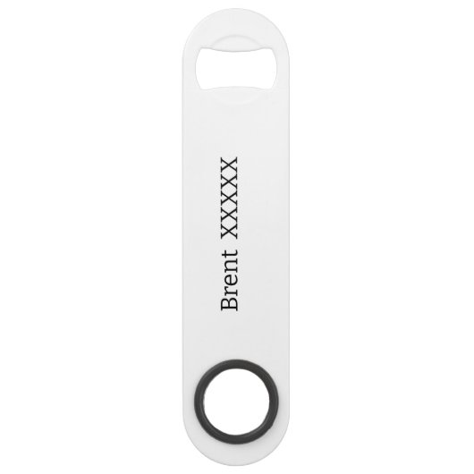 GEPERSONALISEERDE KREEFT FLESOPENER SPEED FLESSENOPENER (Achterkant)