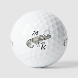 Gepersonaliseerde Kreeft Ontwerp Callaway Golf Bal