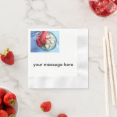 gepersonaliseerde kreeft servetten (Insitu)