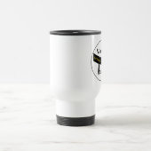 Gepersonaliseerde Krijgskunsten Derde Graad Zwarte Reisbeker (Center)