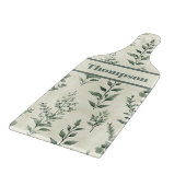 Gepersonaliseerde kruiden Plant Patroon Snijplank (Hoek)