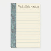 Gepersonaliseerde Kruidenier Keuken Post Het Notit Post-it® Notes (Voorkant)