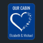 Gepersonaliseerde kruising deur hartslag magneet<br><div class="desc">Dit ontwerp kan op het gebied worden gepersonaliseerd dat door de foto en/of tekst te veranderen wordt verstrekt. Of het kan worden aangepast door te klikken deze Sjabloon personaliseert en dan de klik te kiezen om verdere optie aan te passen en de kleur van de achtergrond te schrappen of te...</div>