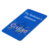 Gepersonaliseerde kruising Stateroom Magnet Magneet (Linkerzijde)
