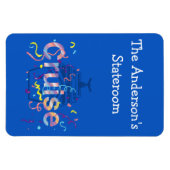Gepersonaliseerde kruising Stateroom Magnet Magneet (Horizontaal)
