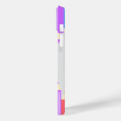 Gepersonaliseerde kunst potlood heldere kleuren ku Case-Mate iPhone case (Achterkant / Links)