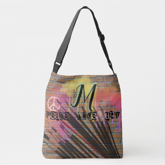 Gepersonaliseerde kunst Thema Grote Kunstenaar Can Crossbody Tas (Achterkant)