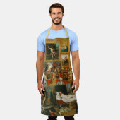 Gepersonaliseerde  Kunstenaar Schilder Art Craft Schort (Gedragen)