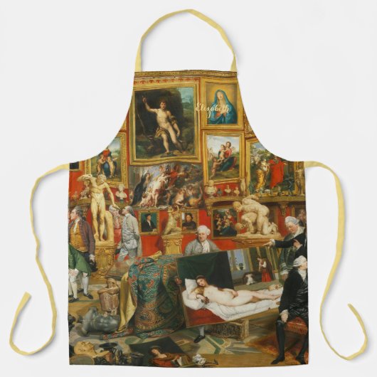 Gepersonaliseerde  Kunstenaar Schilder Art Craft Schort (Voorkant)