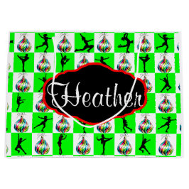 GEPERSONALISEERDE KUNSTSCHAATSEN KERSTCADEAU TAS LARGE CADEAUTASJE