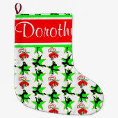 GEPERSONALISEERDE KUNSTSCHAATSEN KERSTKOUS GROTE KERSTSOK (Voorkant)