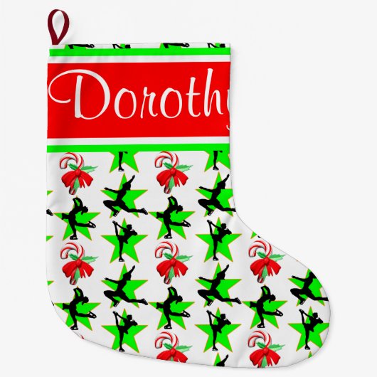 GEPERSONALISEERDE KUNSTSCHAATSEN KERSTKOUS GROTE KERSTSOK (Voorkant)