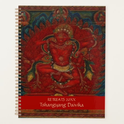 Gepersonaliseerde Kurukulla uit het Tibetaans boed Planner (Voorkant)
