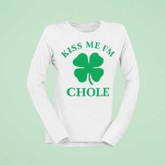 Gepersonaliseerde kus me St. Patrick's Day T-shirt