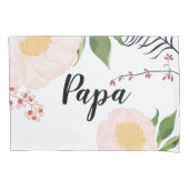 Gepersonaliseerde Kussen Hoesjes Baby Roze Kosmos  Kussensloop (Voorkant-Links)