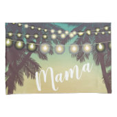 Gepersonaliseerde kussen Hoesjes Beach Sunset Palm Kussensloop (Voorkant-Rechts)