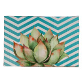 Gepersonaliseerde kussen Hoesjes Boho Cacti Cactus Kussensloop (Achterkant-Links)