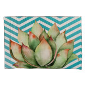 Gepersonaliseerde kussen Hoesjes Boho Cacti Cactus Kussensloop (Voorkant-Links)